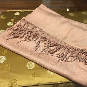 Beige Pashima Wrap/Scarf